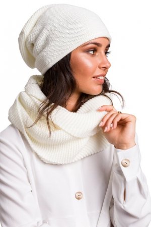 Be Knit BK044 Czapka smerfetka - ecru