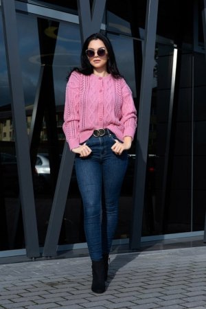 Merribel Boniqe Pink sweter