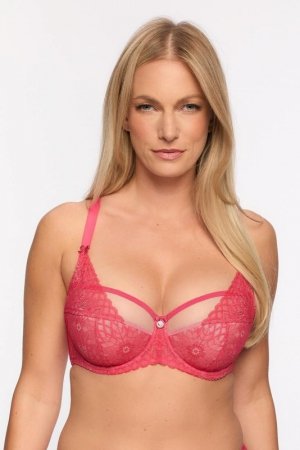 GAIA BIUSTONOSZ SEMI-SOFT CLEMENTINE BSO 1292 KORALOWY