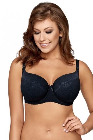 Ava Lingerie Biustonosz Mami 924/4 Karmiący Czarny
