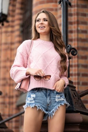 Merribel Sweter Xmasin Pink