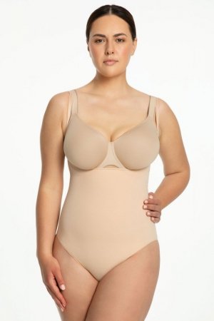 Julimex 419 Seamless Body Open Bust bielizna body wyszczuplające