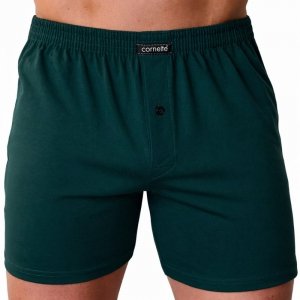 Cornette Bokserki Comfort 003/01 ciemnozielone