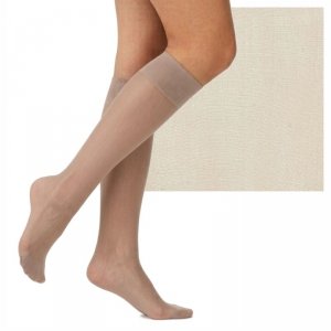 Gabriella Podkolanówki bezuciskowe lycra 500 15 den sable