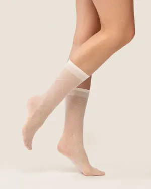 Gabriella Skarpetki Fler 1251 cream