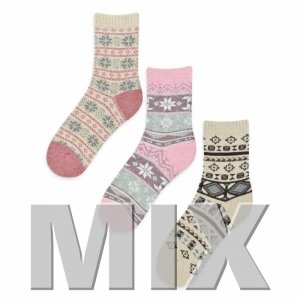 Noviti Skarpety SW 016 W 01 wzory mix