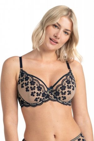 Samanta Biustonosz soft Scarlett A123 granat