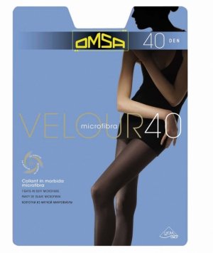 Rajstopy Omsa Velour 40 den 2-4 - WYSYŁKA 24H