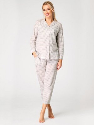 Piżama Key LNS 879 A26 kr/r 2XL-3XL rozpinana