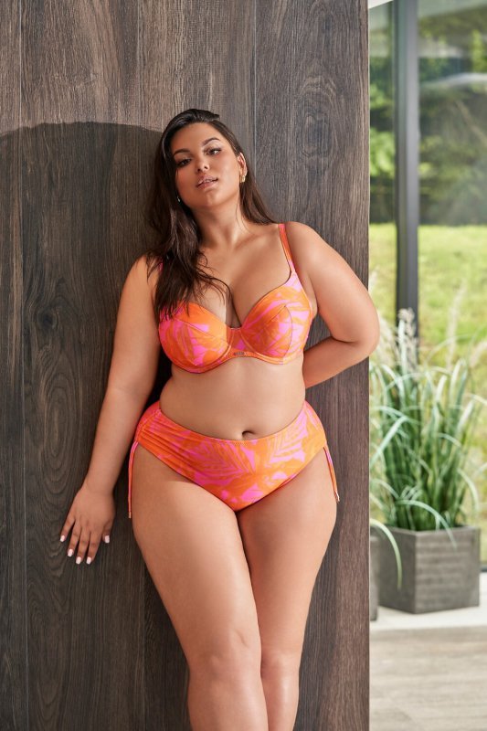 Biustonosz kąpielowy full cup Ava SK 214 Tangerine Maxi - WYSYŁKA 24H