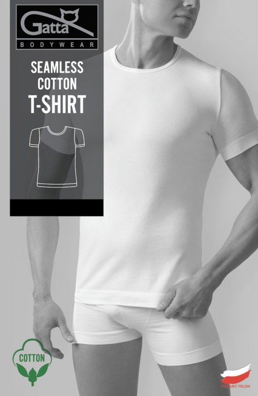 GATTA BODYWEAR Koszulka Męska - SEAMLESS COTTON T-SHIRT