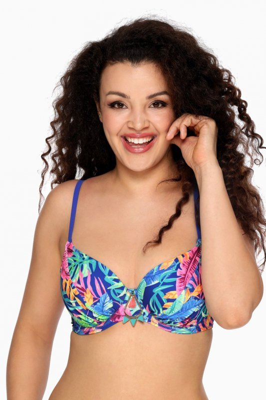 AVA SWIMWEAR BIUSTONOSZ SK 144 ETNIC BLUE MAXI