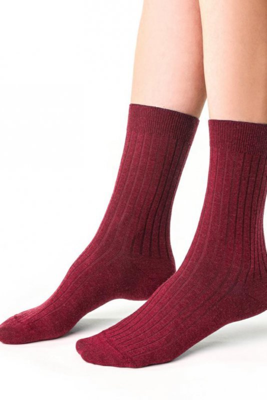 STEVEN SKARPETY DAMSKIE BEZUCISKOWE MERINO WOOL 130