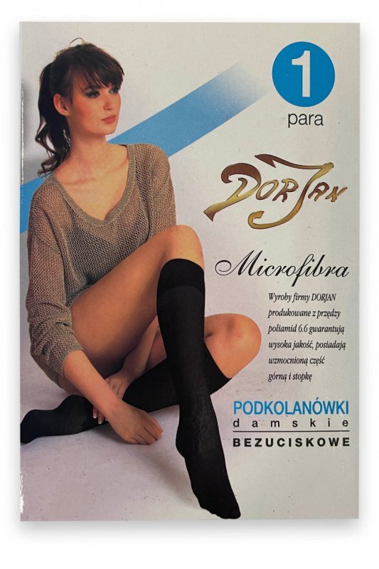 DORJAN PODKOLANÓWKI MIKROFIBRA 40DEN (1para)