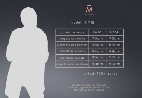 Merribel Jimie Powder sweter
