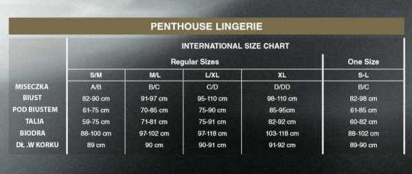 Penthouse Naughty doll white PENTHOUSE
