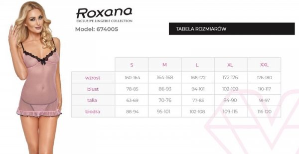 Roxana Koszulka i stringi 6740