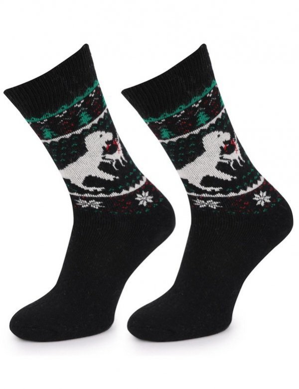 Marilyn SKARPETY MARILYN ANGORA MEN TERRY R24 BLACK