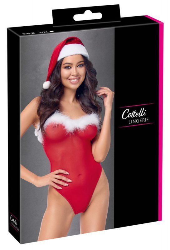 Cottelli LINGERIE X-Mas Body and Hat
