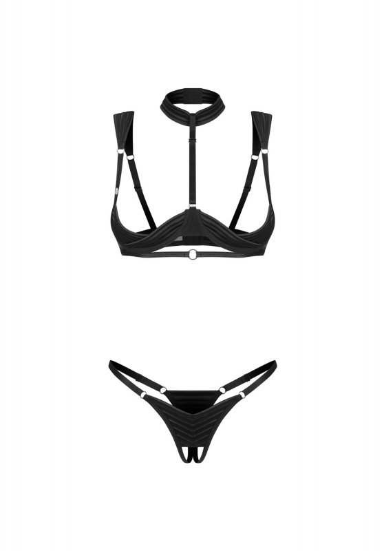 Obsessive Roccele komplet 2-częściowy otwarty