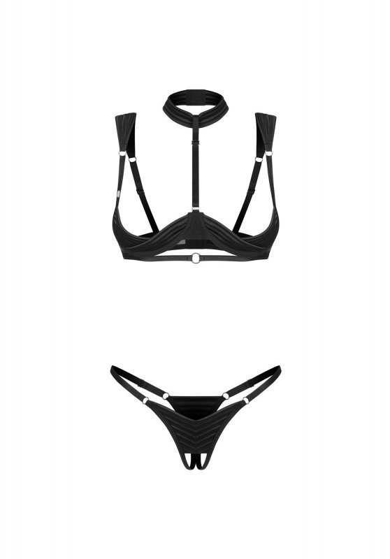 Obsessive Roccele komplet 2-częściowy otwarty