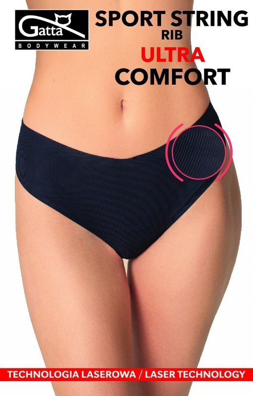 Gatta FIGI GATTA SPORT STRING RIB ULTRA COMFORT BLACK