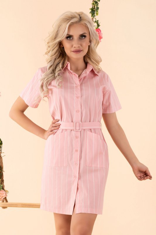 Merribel Linesc Pink D88 sukienka