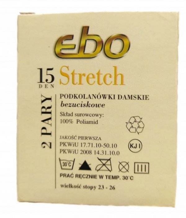 EBO PODKOLANÓWKI EBO STRETCH