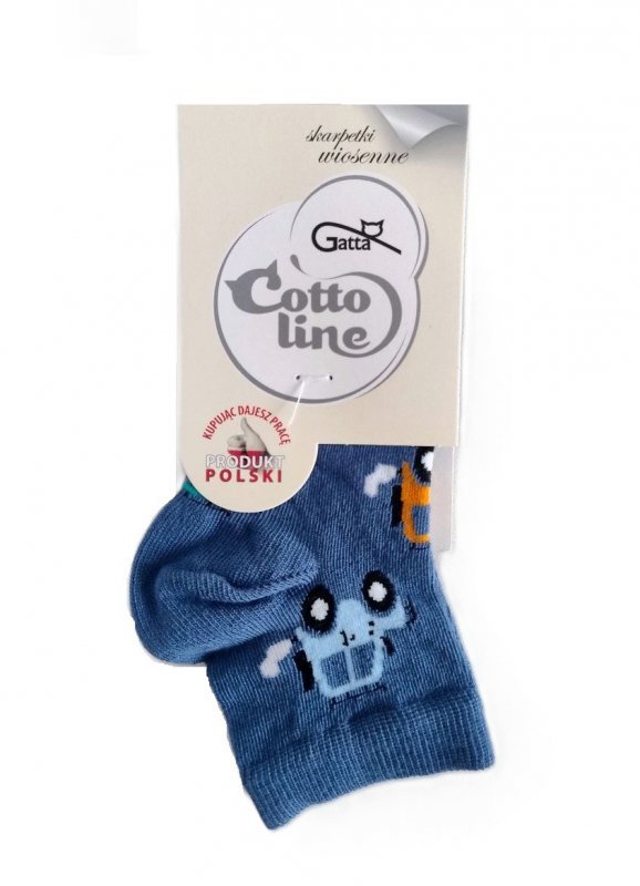 GATTA / WOLA SKARPETKI WIOSENNE COTTOLINE 0-2 LATA