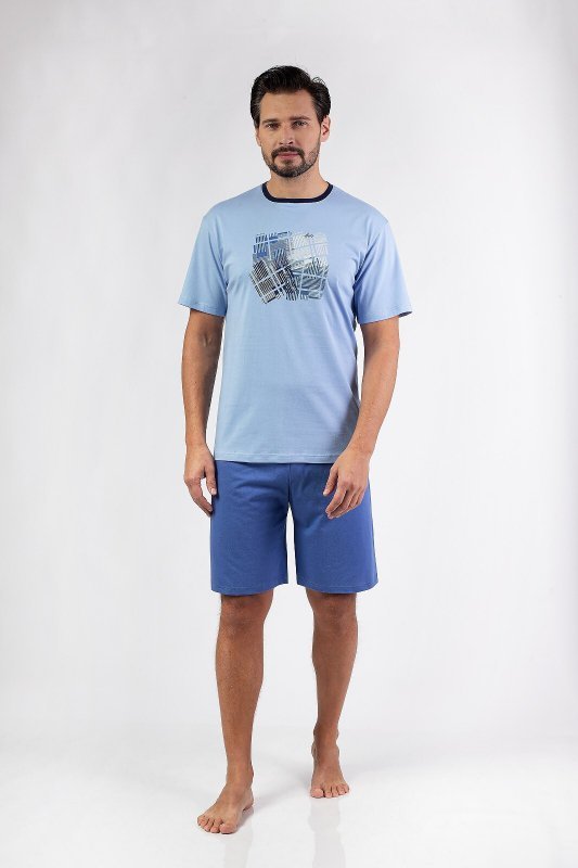 REGINA PIŻAMA MĘSKA 474 KR R.2XL-4XL