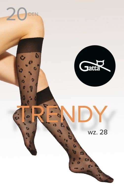 GATTA PODKOLANÓWKI TRENDY WZ.28 20 DEN
