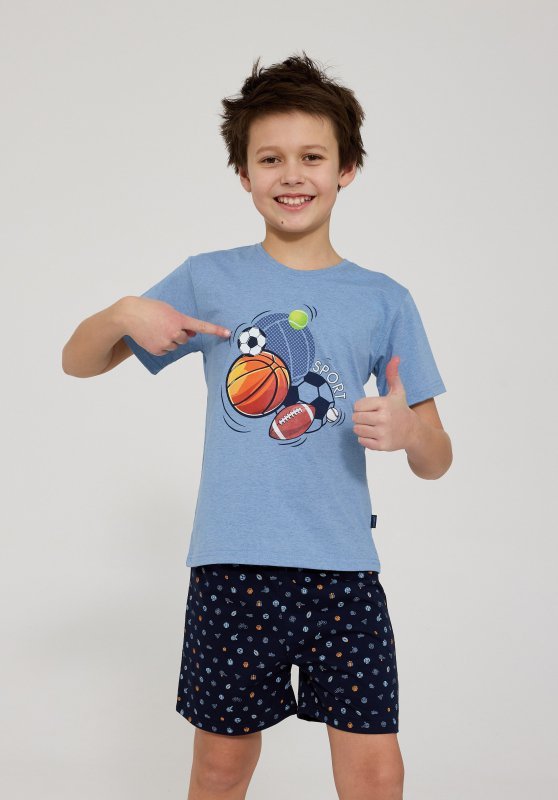 CORNETTE PIŻAMA BOY YOUNG 790/126 SPORT KR