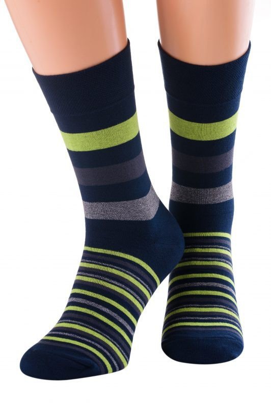 REGINA SOCKS SKARPETY MĘSKIE BAMBUS WZÓR