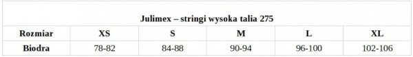 JULIMEX STRINGI WYSOKA TALIA 275