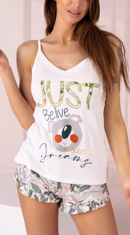 LivCo Corsetti Piżama Phasco White