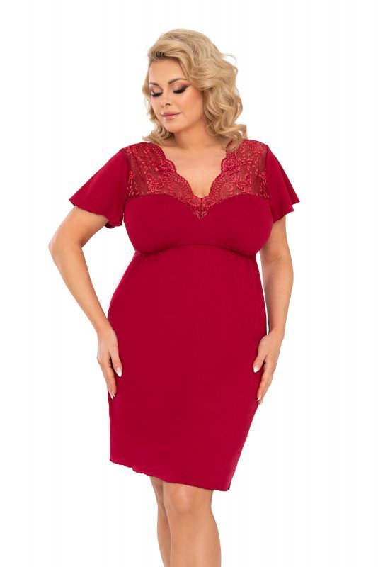 Donna Koszulka Doris Plus Burgundowa