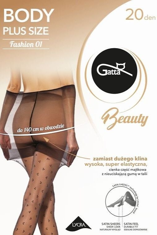 Gatta Rajstopy Body Plus Size 01 20 Den
