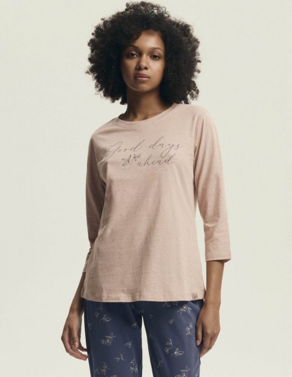 Henderson Ladies Piżama Delanie 43699 Pudrowy Róż