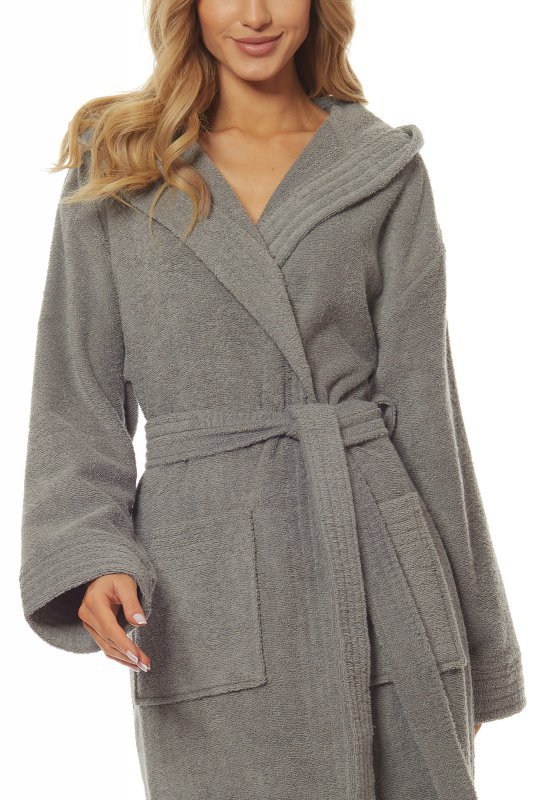 Szlafrok L&amp;L 2102 długi S-2XL damski - WYSYŁKA 24H