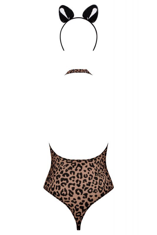 Obsessive Leocatia teddy bielizna nocna sexy kostium - WYSYŁKA 24H