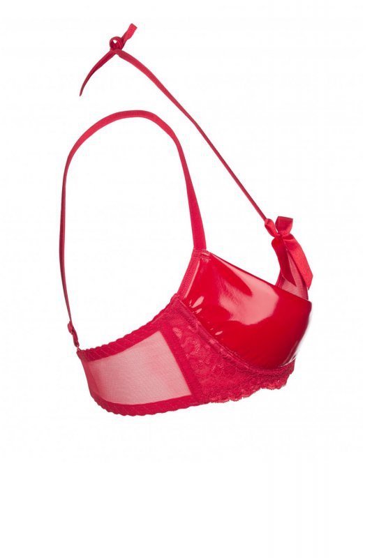 Axami V-6481 Rouge bielizna biustonosz półbiustonosz