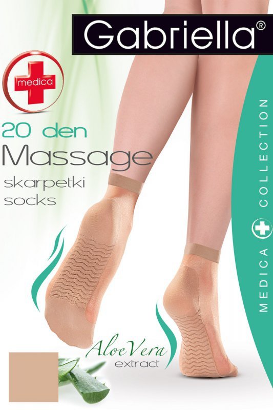 Gabriella Medica 20 Massage code 623 bielizna wyrób pończoszniczy skarpetki