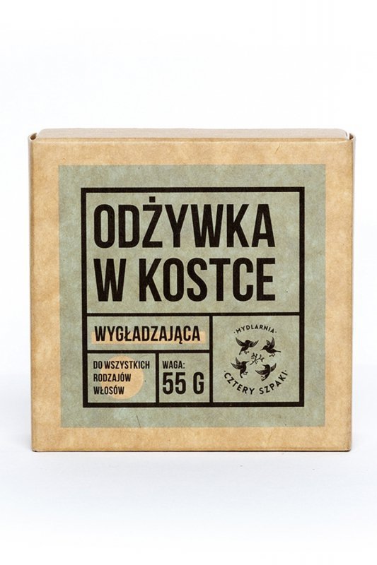 Mydlarnia Cztery Szpaki Odżywka do włosów w kostce kosmetyki do włosów odżywka