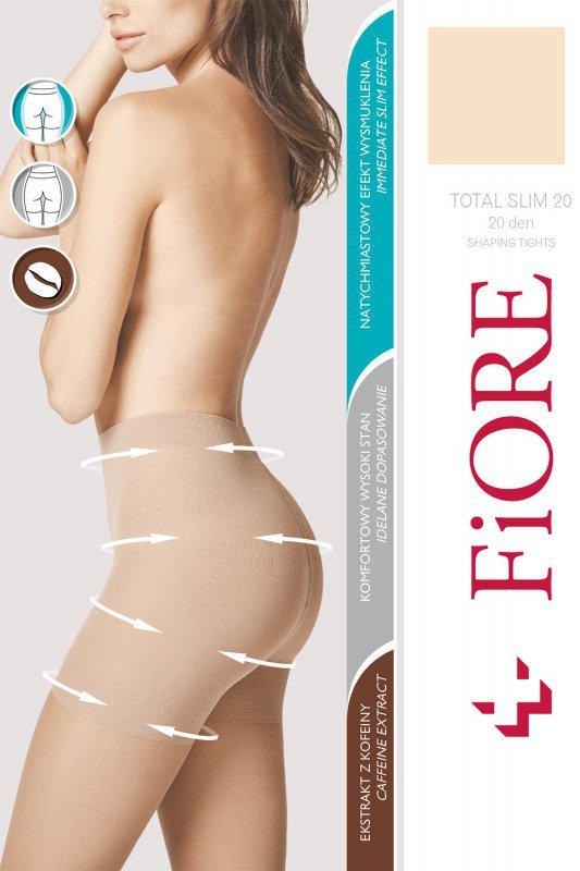 Fiore Total Slim 20 den M5206 bielizna wyrób pończoszniczy rajstopy