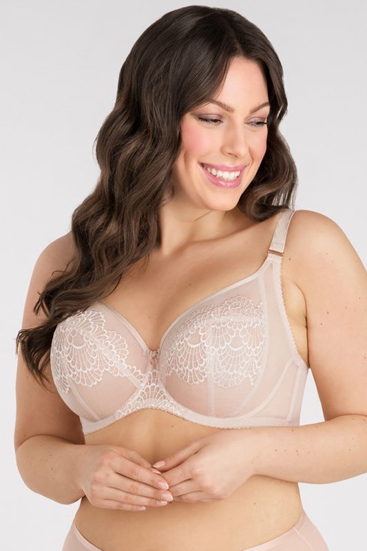 Gorsenia K855 Just Beige bielizna biustonosz miękki