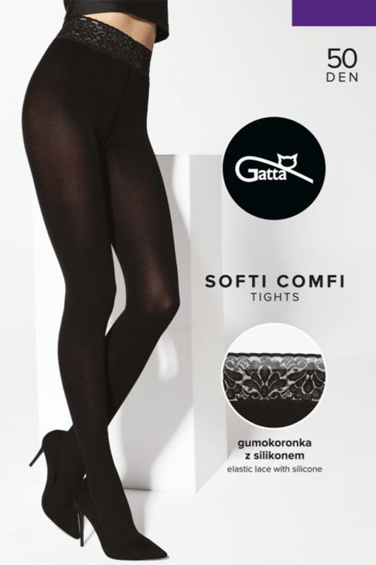 Gatta Softi-Comfi 50 DEN bielizna wyrób pończoszniczy rajstopy