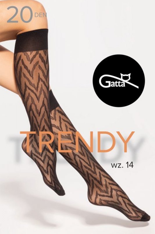 Gatta Knee Socks 14 20 DEN bielizna wyrób pończoszniczy podkolanówki
