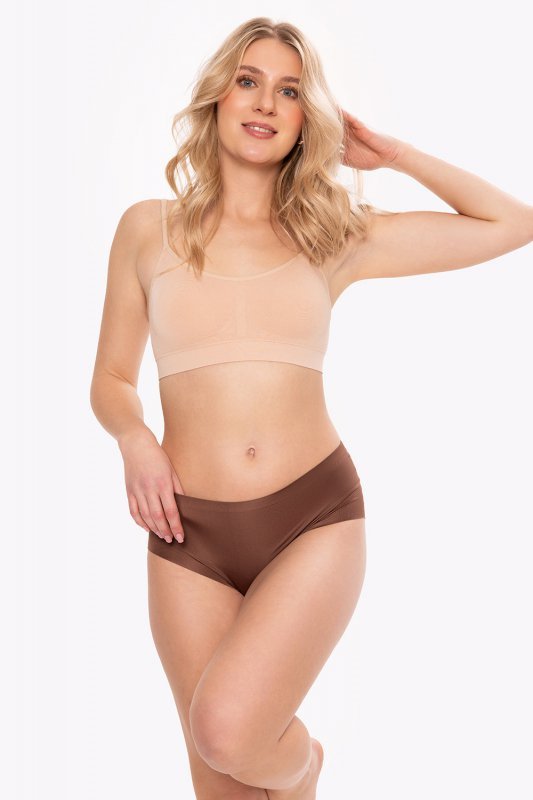 Julimex Chocolate Midi bielizna majtki wysokie figi