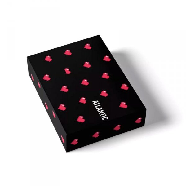 Atlantic Bokserki 011 2-pak czarne