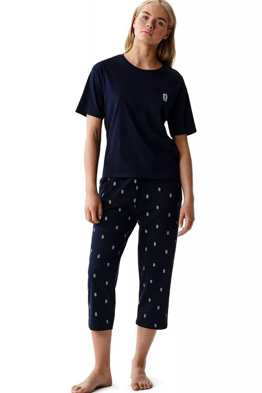 Atlantic Piżama damska NLP 511 granat